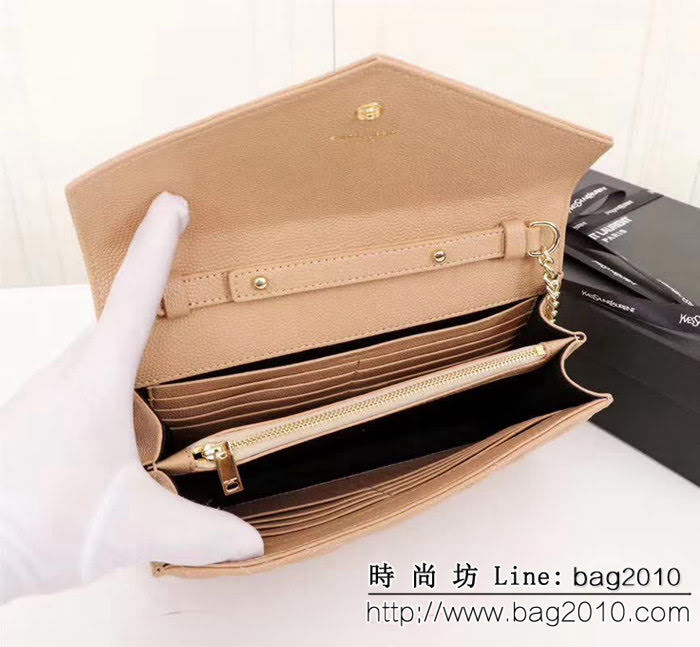 YSL聖羅蘭 爆款 魚子醬牛皮鏈條小包 可當手包用 26801 YAS1259